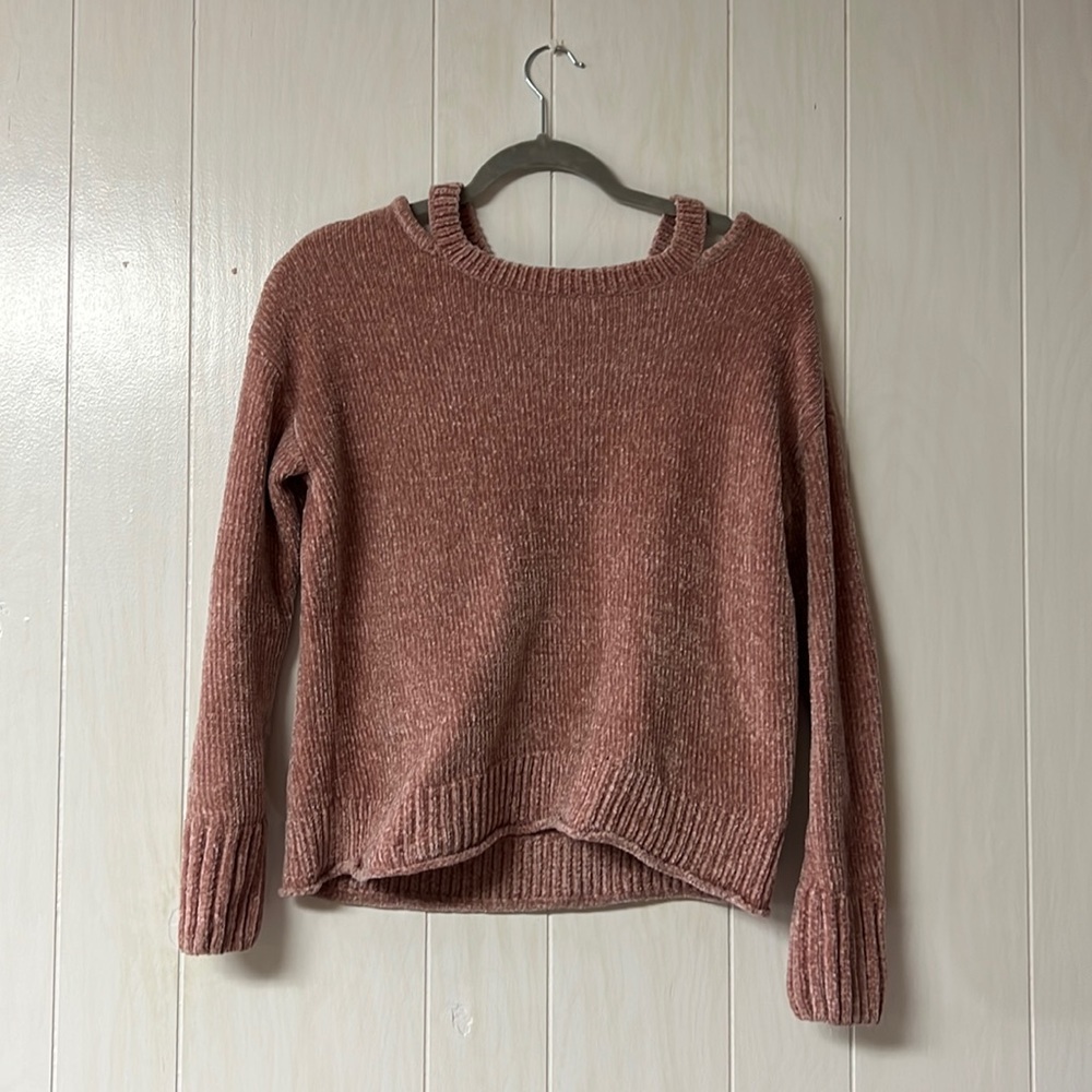 Soft rose pink sweater